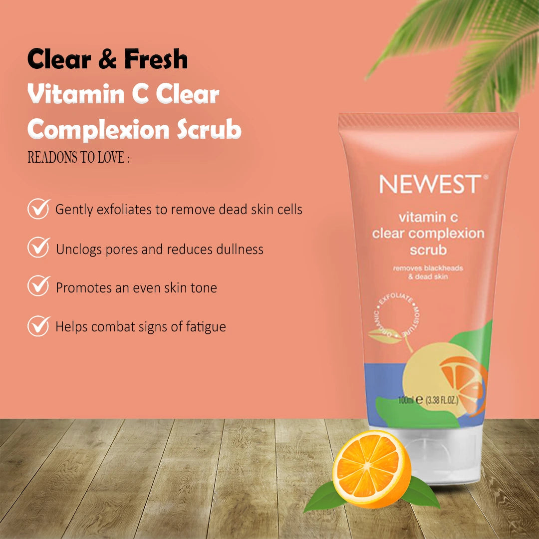 NEWEST Vitamin C Clear Complexion Scrub