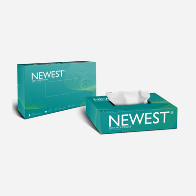 NEWEST SOFT FACE TISSUES 100 PULLS