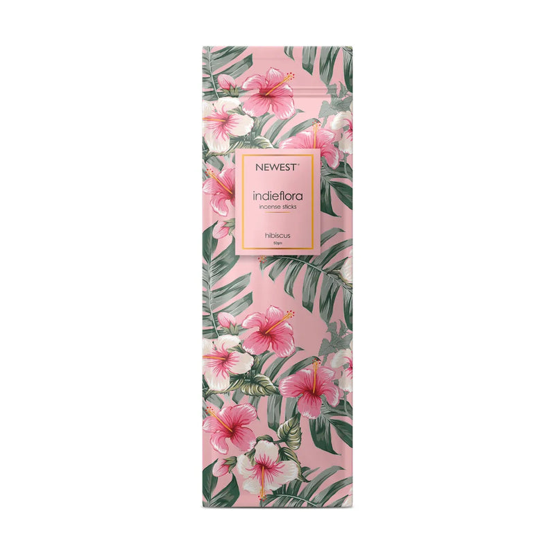 NEWEST INDIEFLORA INCENSE STICKS - HIBISCUS (50GM)