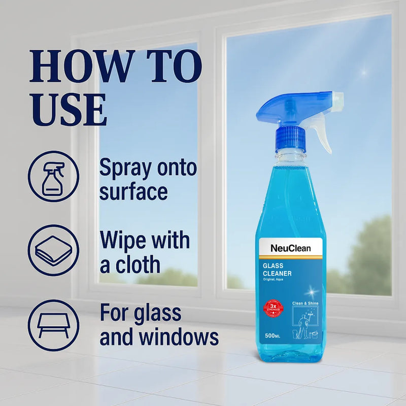 NEUCLEAN GLASS CLEANER 500ML