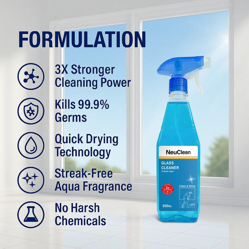 NEUCLEAN GLASS CLEANER 500ML
