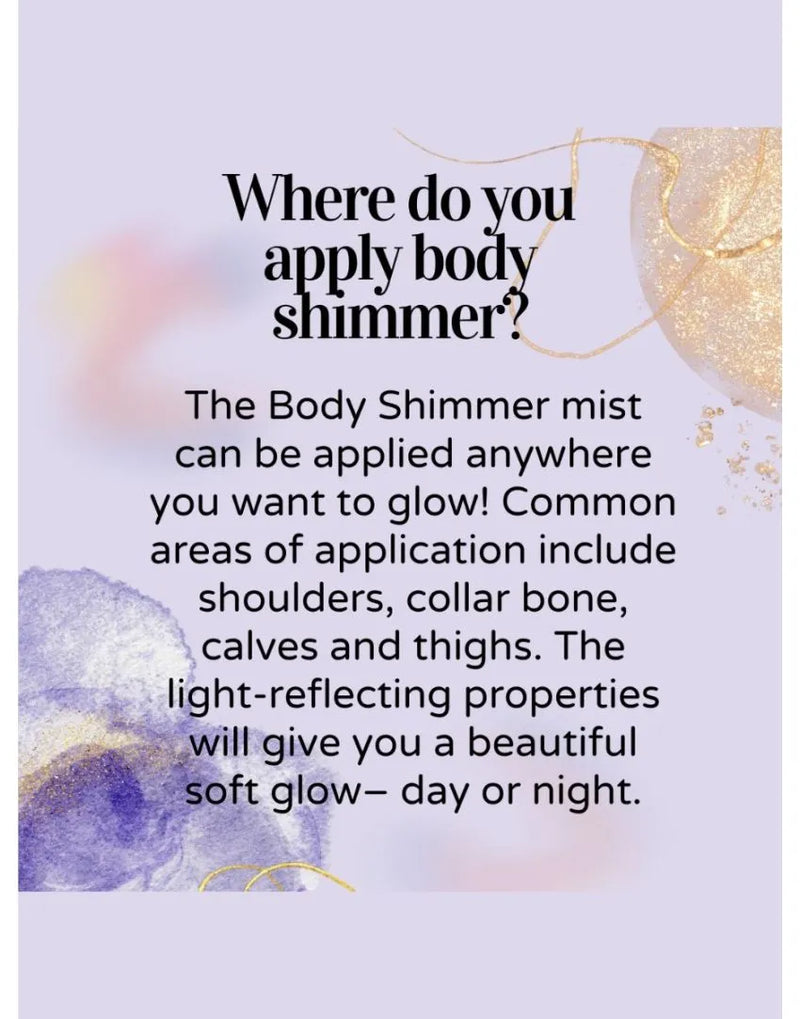 NEWEST LEGACY SHIMMER BODY MIST