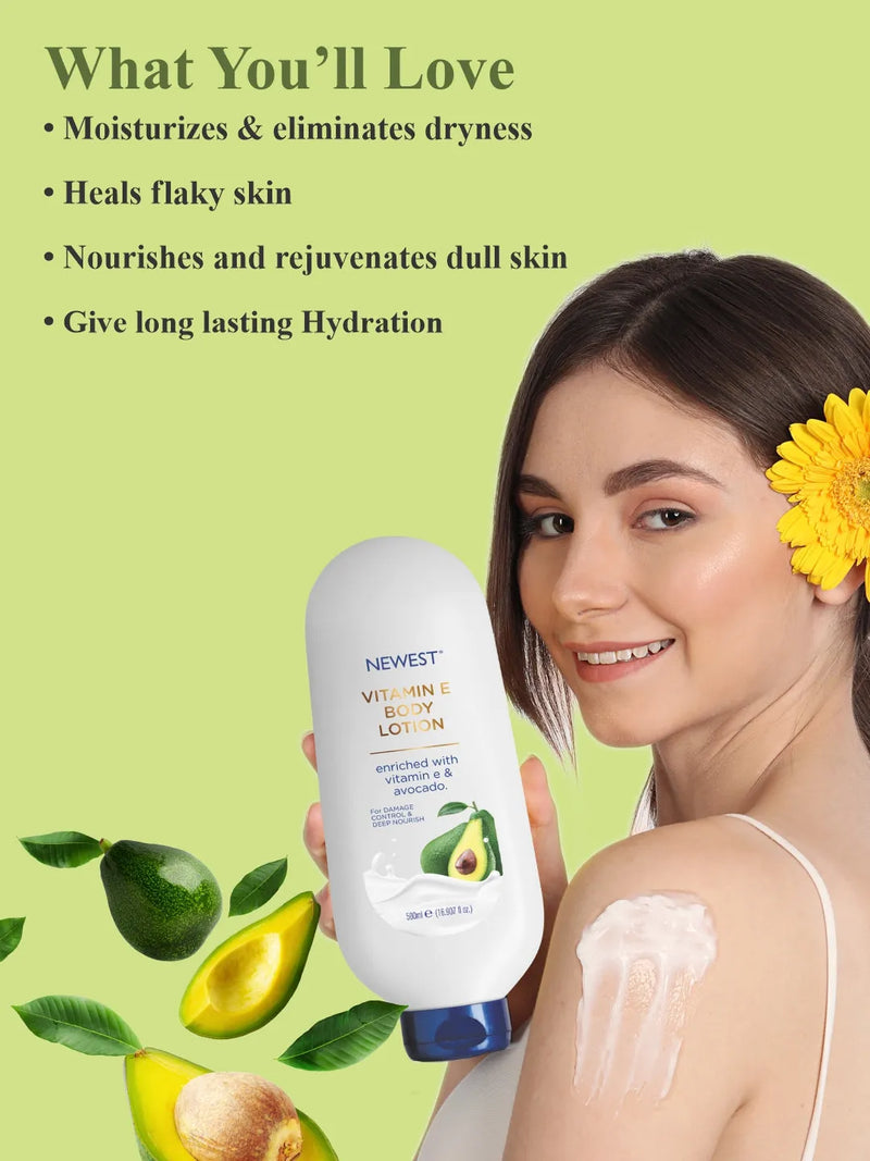 NEWEST VITAMIN E BODY LOTION