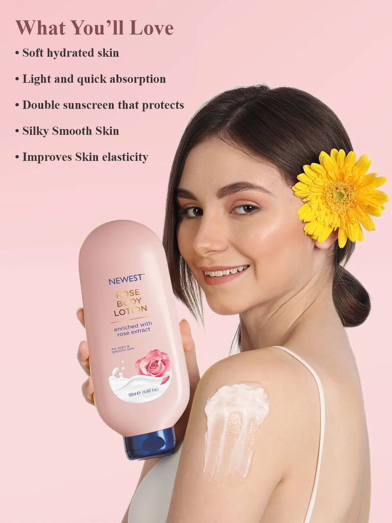 NEWEST ROSE BODY LOTION