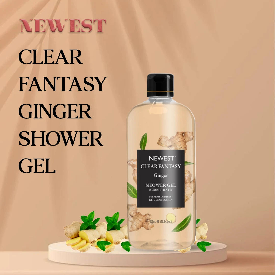 NEWEST CLEAR FANTASY GINGER SHOWER GEL 300ML