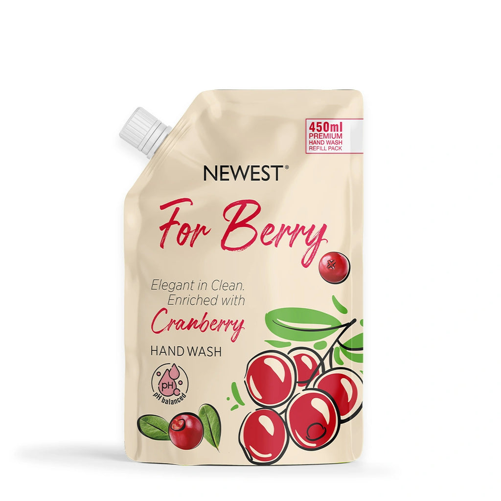 NEWEST FOR BERRY CRANBERRY HANDWASH REFILL PACK (450 ML)