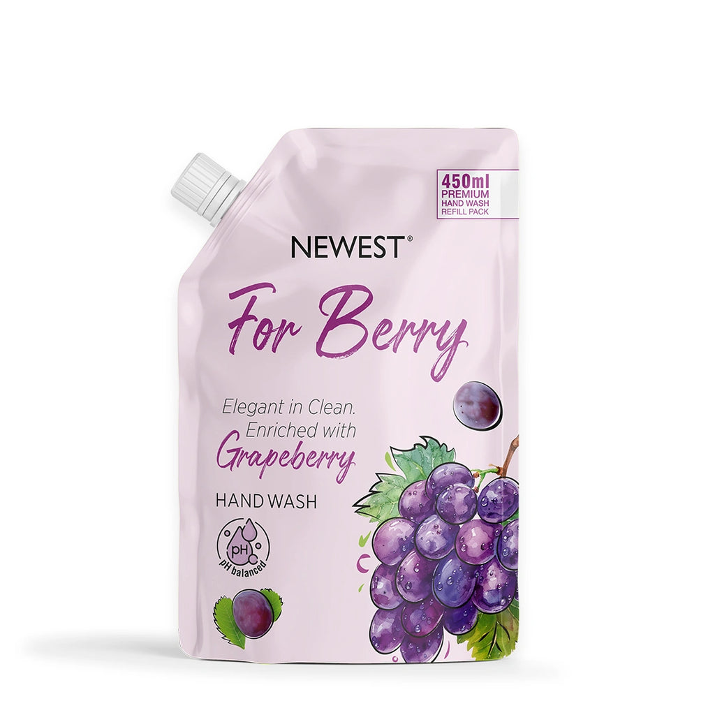 NEWEST FOR BERRY GRAPEBERRY HANDWASH REFILL PACK (450 ML)