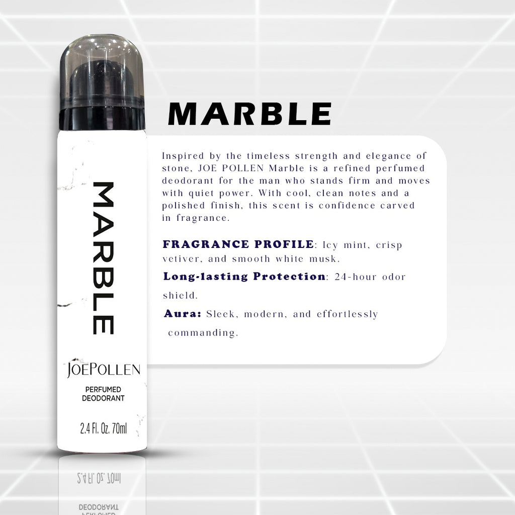 JOE POLLEN MARBLE PERFUMED DEODORANT (70 ML)