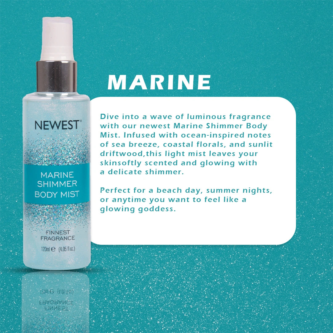 NEWEST MARINE SHIMMER BODY MIST