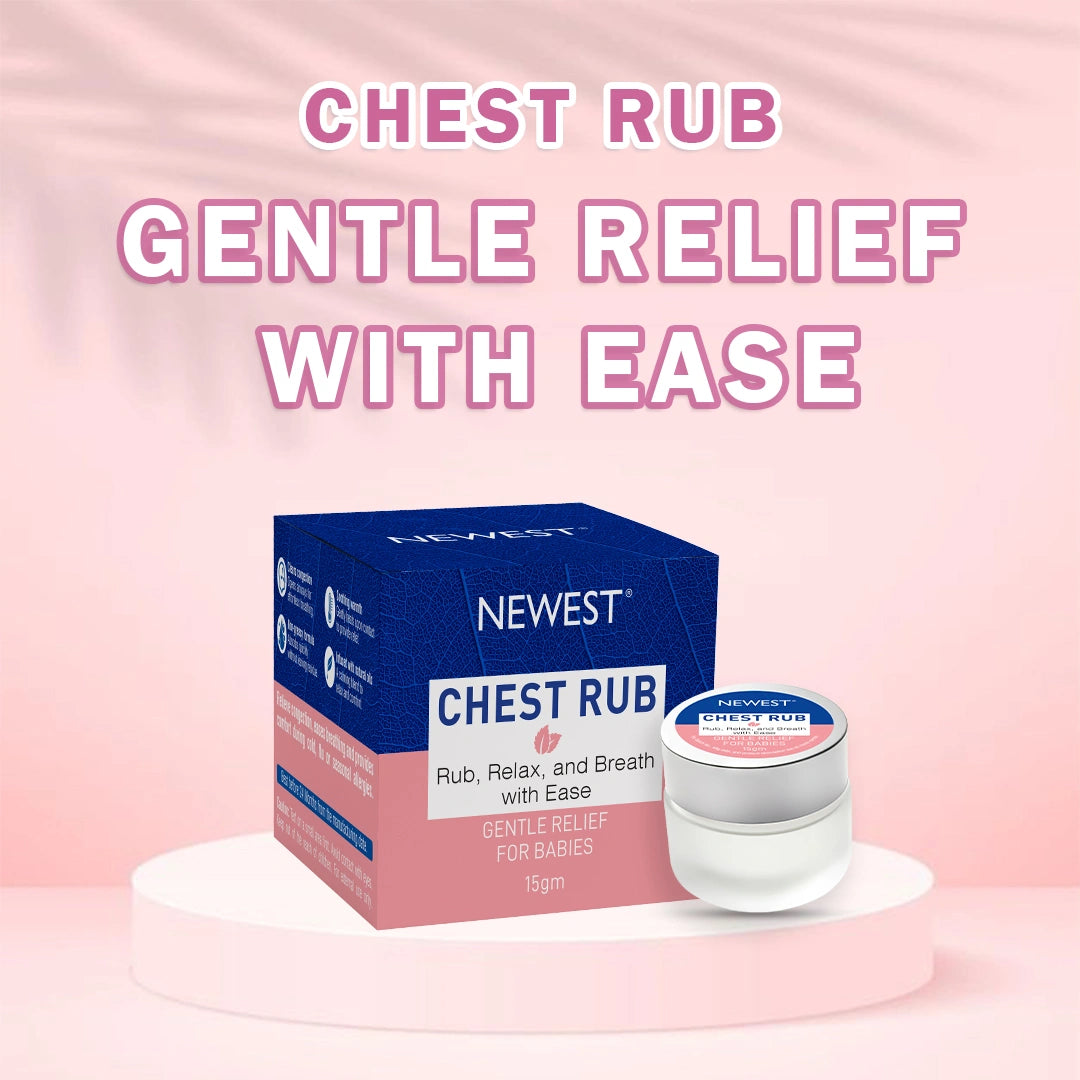 NEWEST CHEST RUB GENTLE RELIEF FOR BABIES(15 GM)