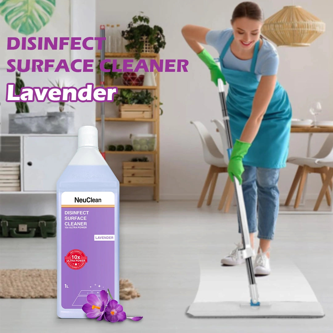 NEUCLEAN DISINFECT SURFACE CLEANER 10X ULTRA POWER- Lavender(1L)