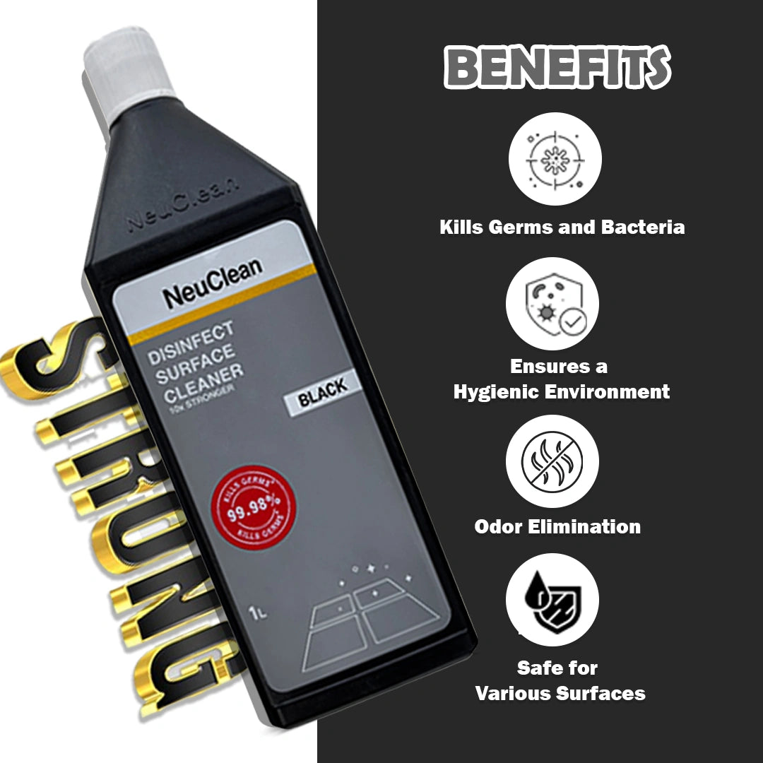 NEUCLEAN BLACK SURFACE CLEANER 10X (1 L)