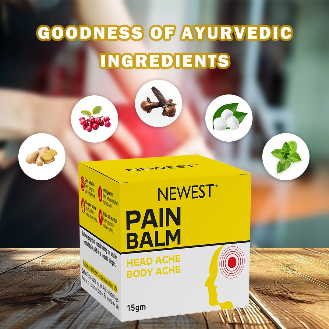 NEWEST PAIN BALM (15 GM)|| Headache and Body Pain