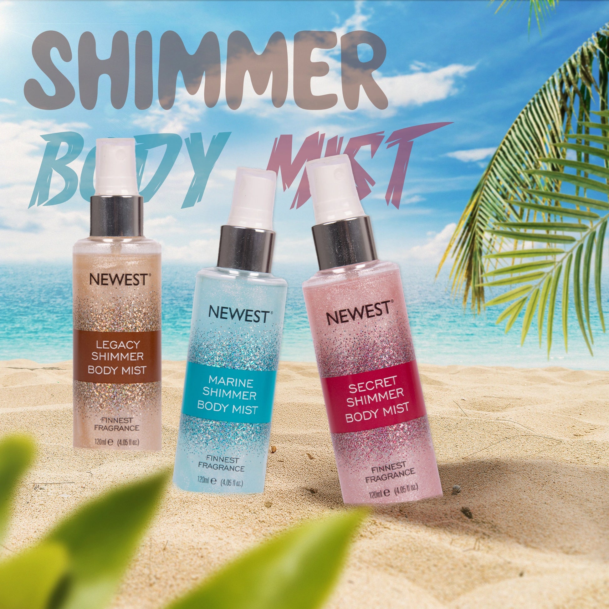 NEWEST MARINE SHIMMER BODY MIST