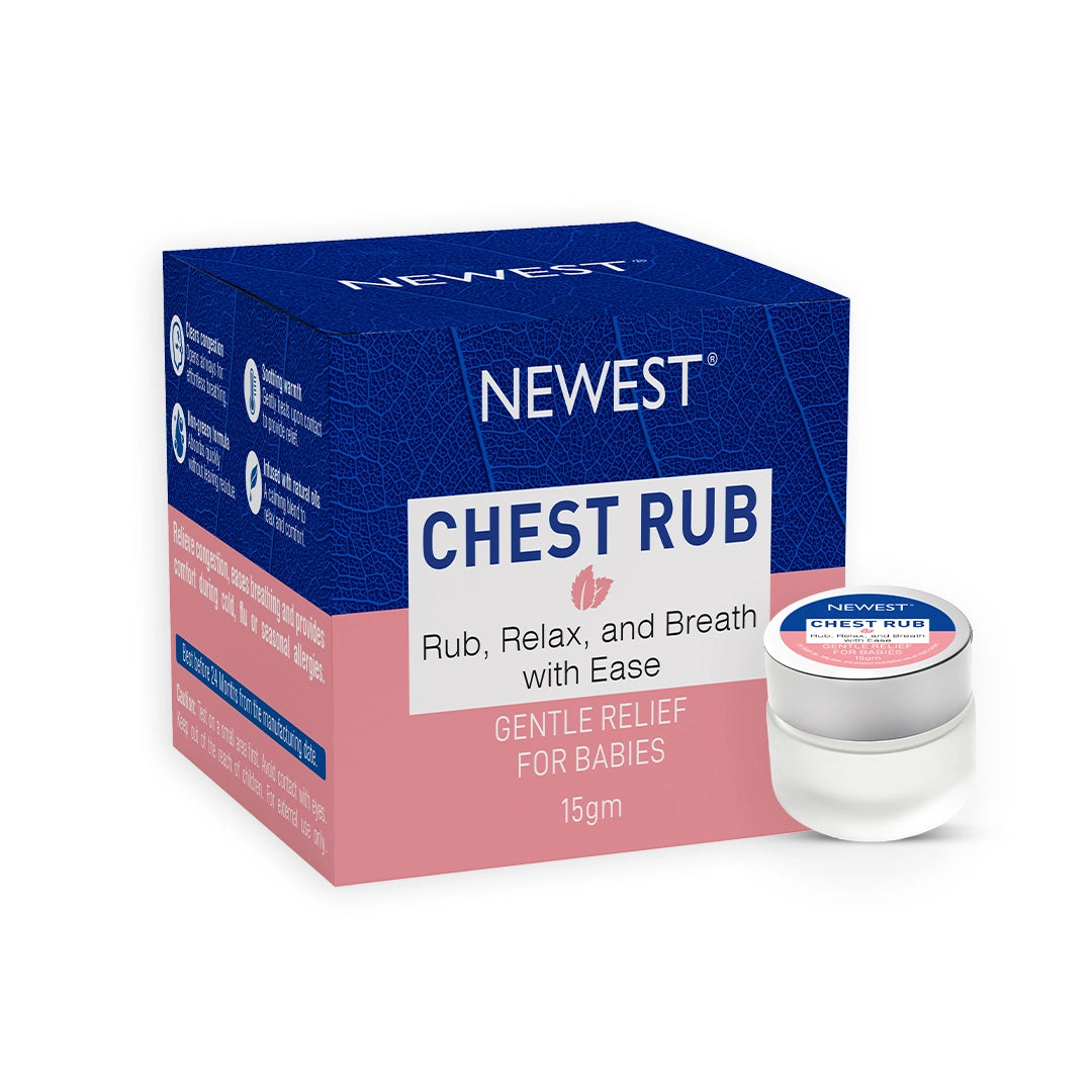 NEWEST CHEST RUB GENTLE RELIEF FOR BABIES(15 GM)
