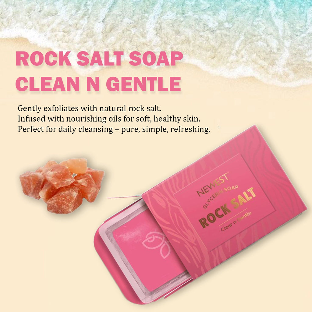 NEWEST ROCK SALT SOAP 125 GM