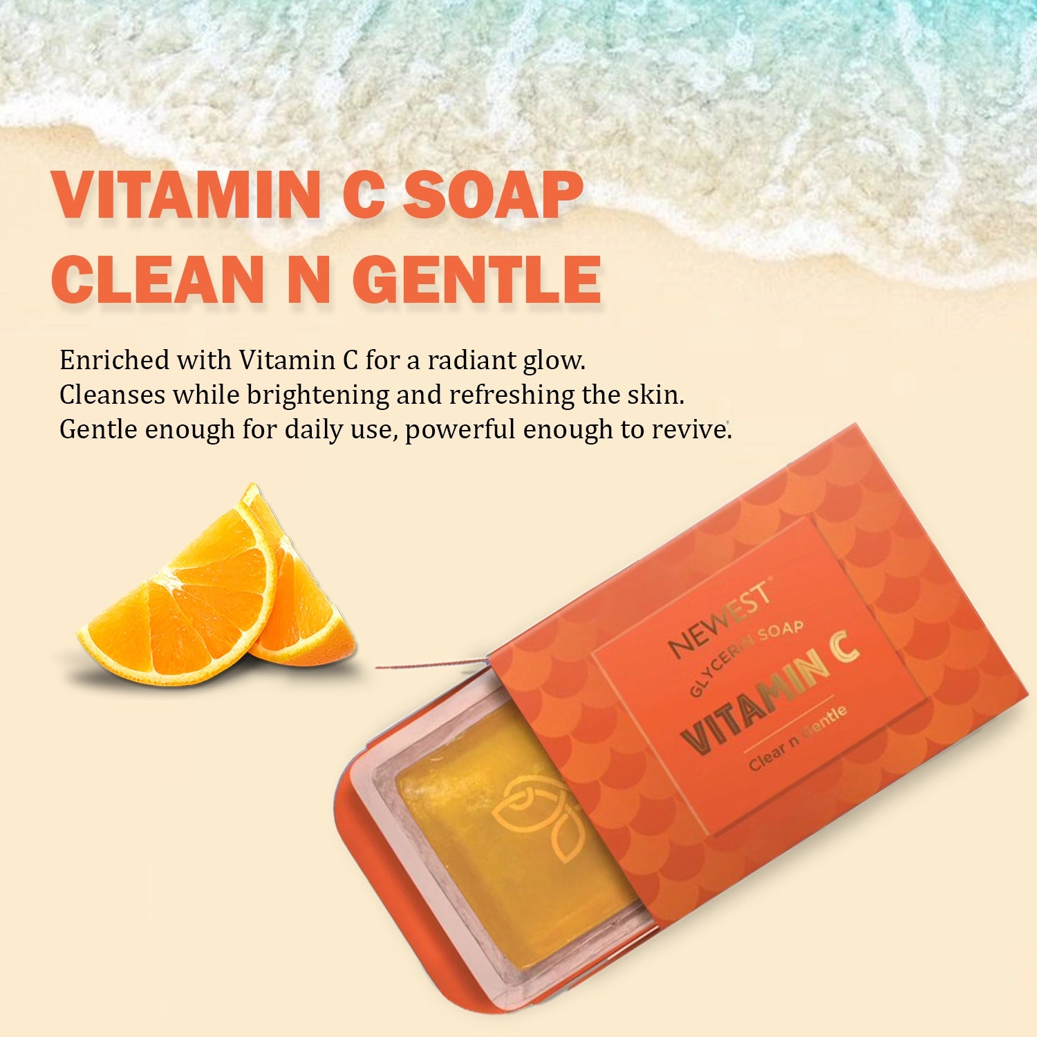 NEWEST VITAMIN C SOAP 125 GM