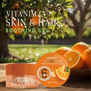 NEWEST VITANIM C SKIN & HAIR SOOTHING GEL 200ML