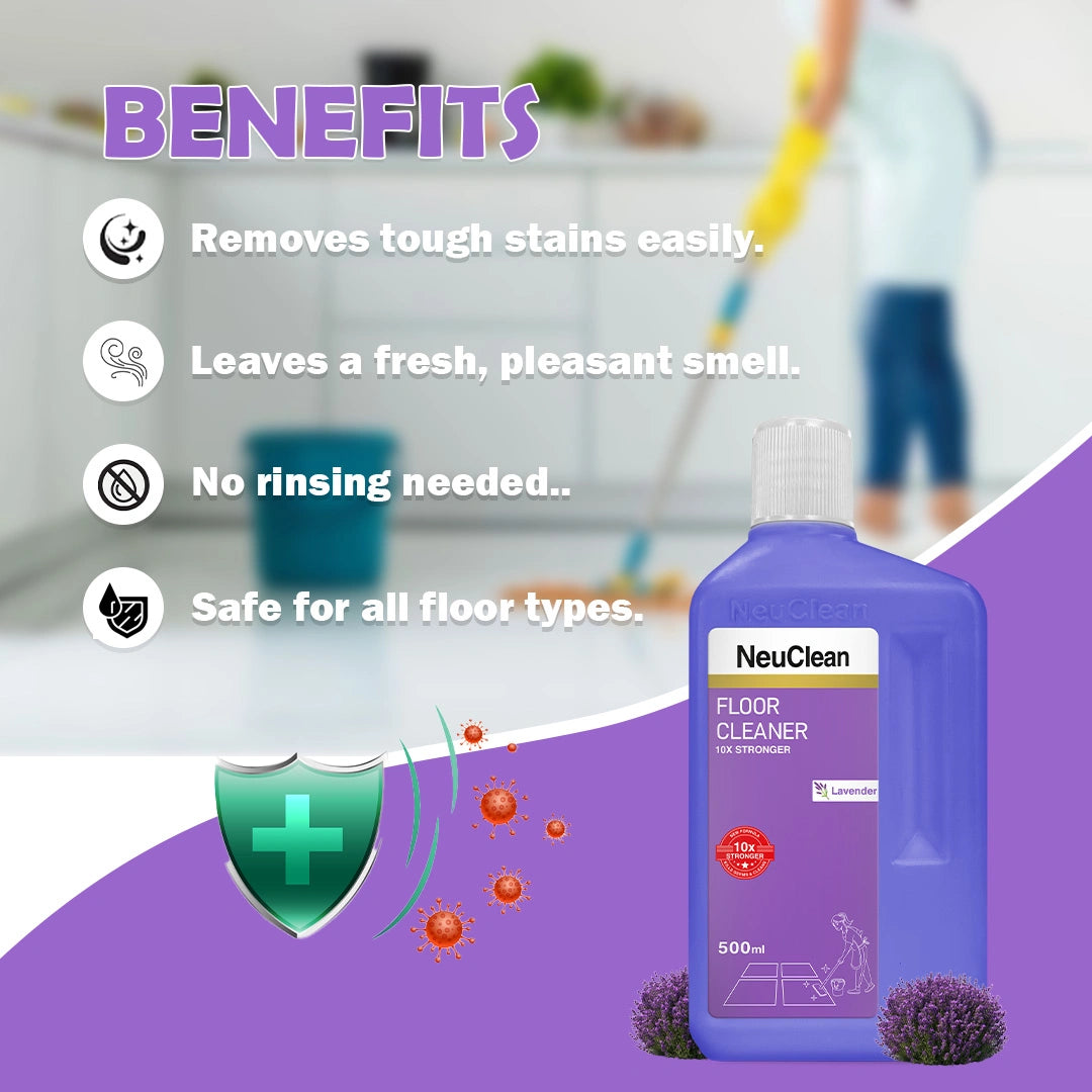 NEUCLEAN LAVENDER FLOOR CLEANER 500ML