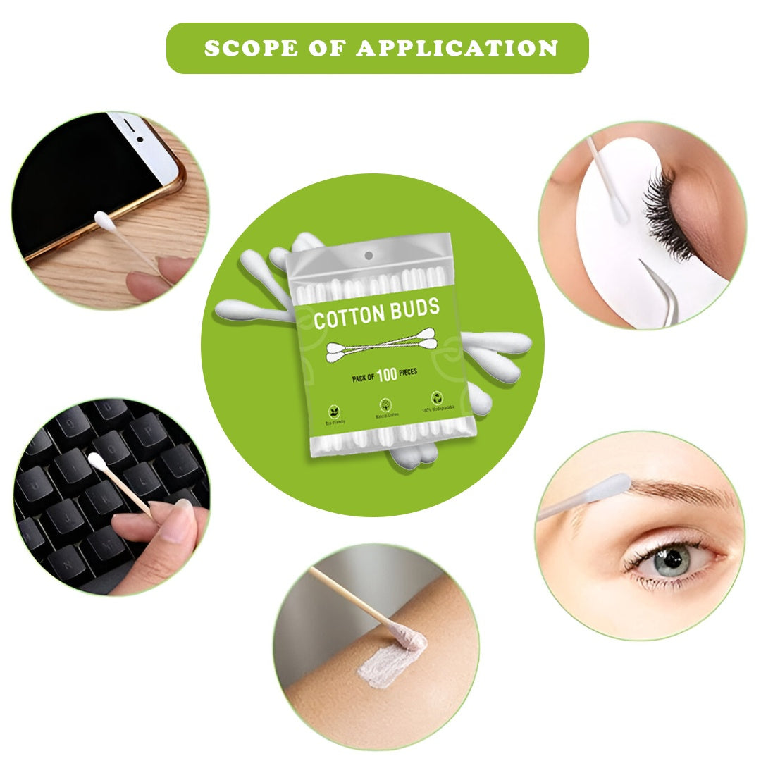 NEWEST COTTON BUDS (100 PIECES)