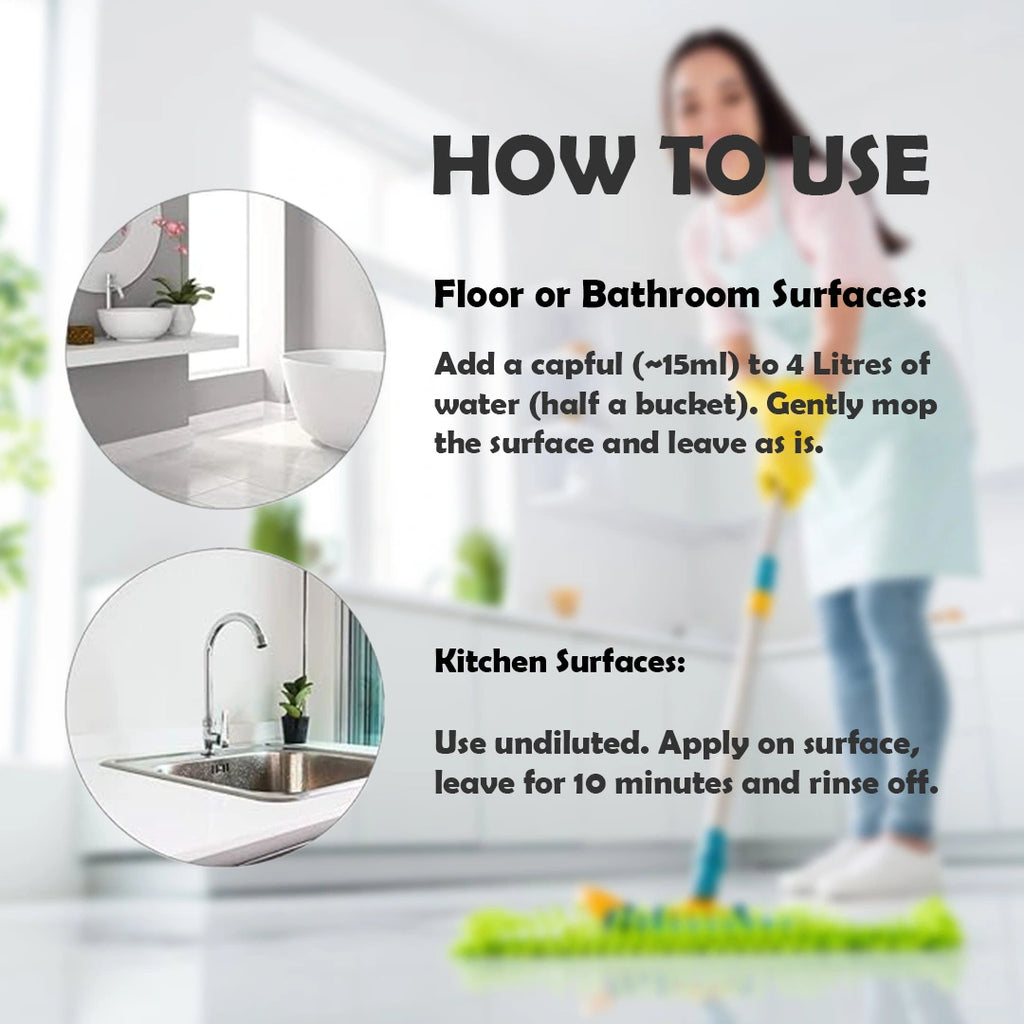 NEUCLEAN BLACK SURFACE CLEANER 10X (1 L)