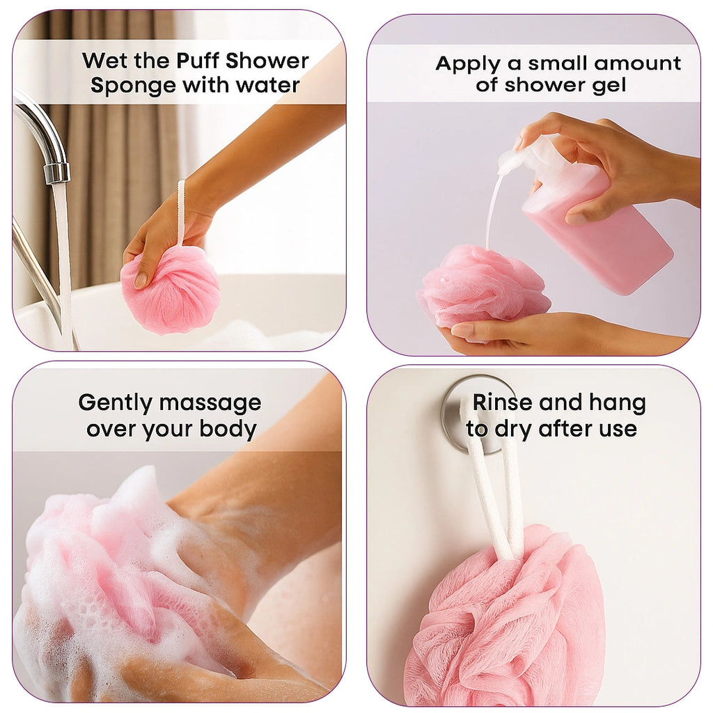 NEWEST LOOFAH SMOOTH LATHERING FOR GENTLE SKIN