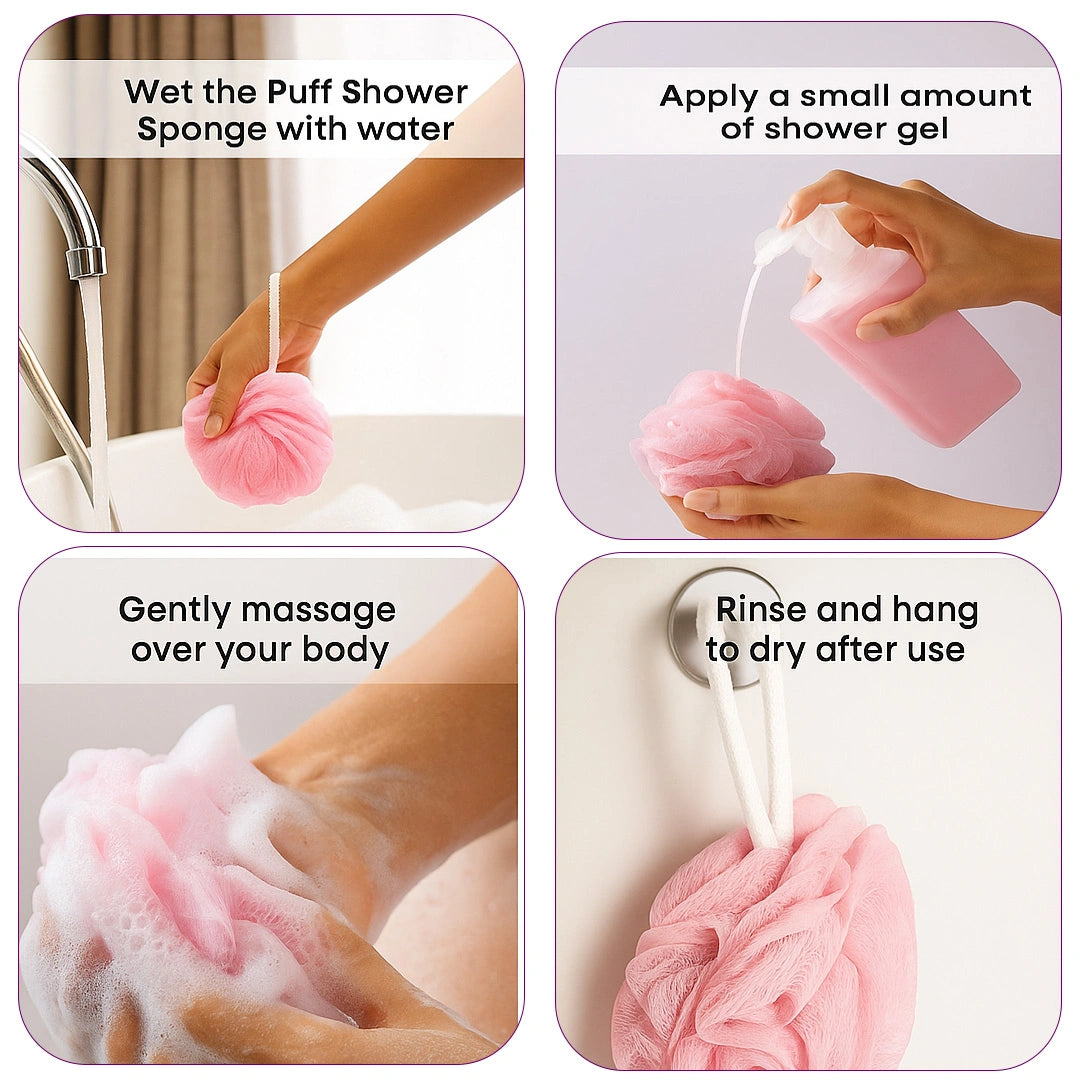 NEWEST LOOFAH SMOOTH LATHERING FOR GENTLE SKIN