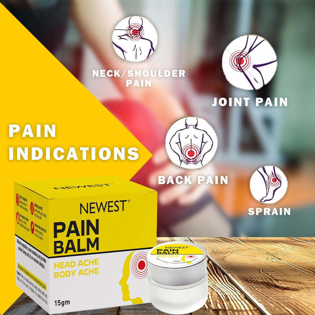 NEWEST PAIN BALM (15 GM)|| Headache and Body Pain