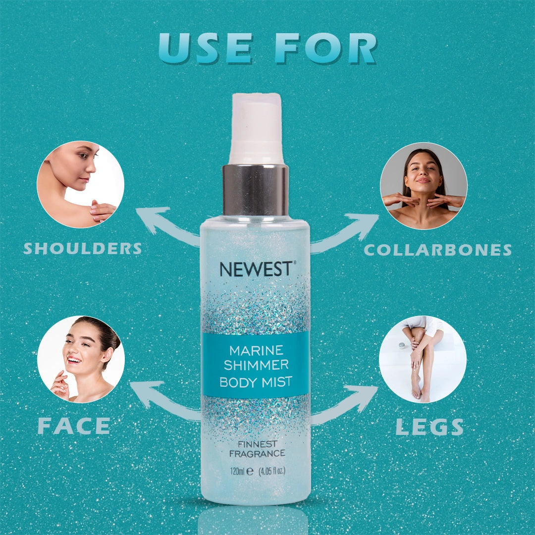 NEWEST MARINE SHIMMER BODY MIST