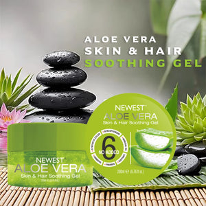 NEWEST ALOE VERA SKIN & HAIR SOOTHING GEL 200ML