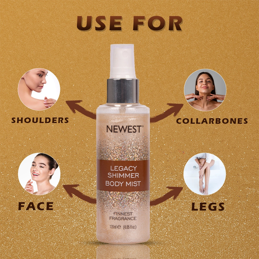 NEWEST LEGACY SHIMMER BODY MIST