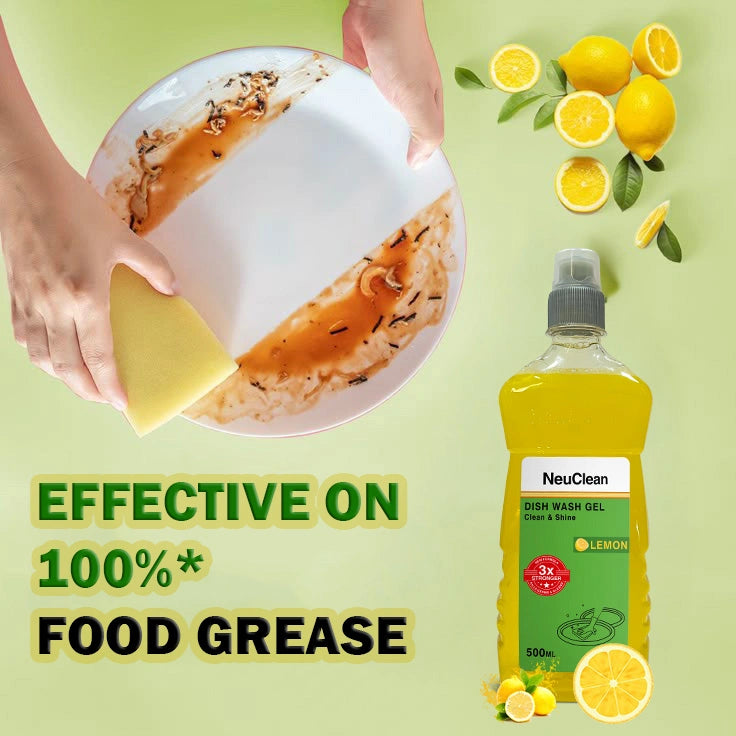 NEUCLEAN DISH WASH GEL 500ML