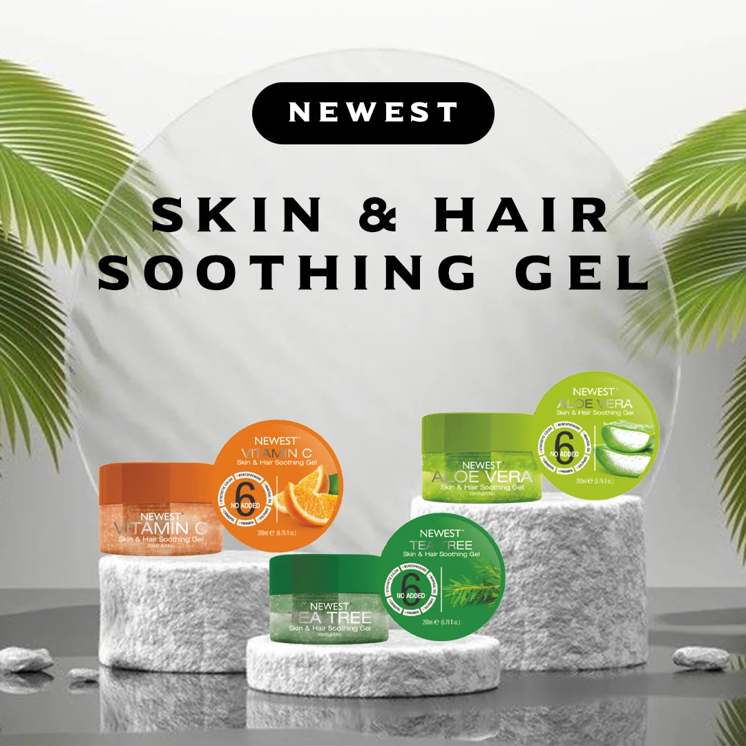 NEWEST VITANIM C SKIN & HAIR SOOTHING GEL 200ML