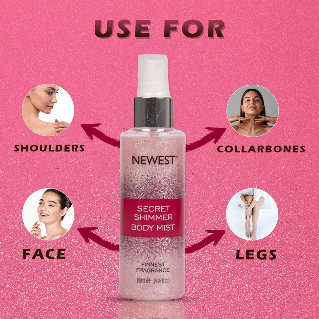 NEWEST SECRET SHIMMER BODY MIST