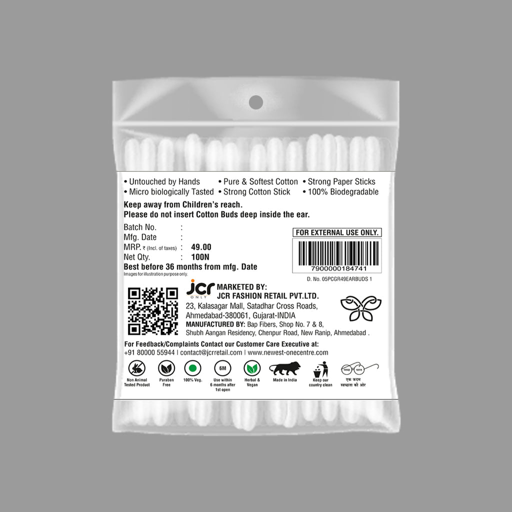 NEWEST COTTON BUDS (100 PIECES)