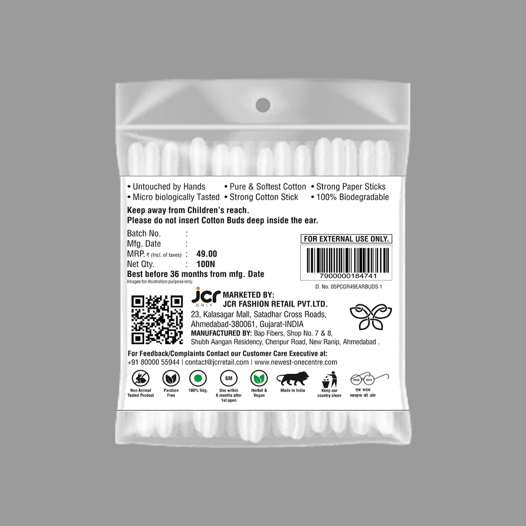 NEWEST COTTON BUDS (100 PIECES)