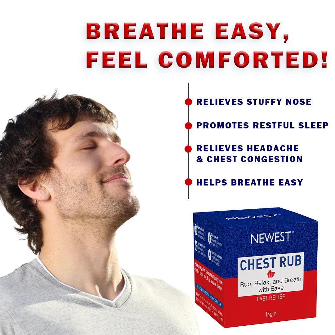 NEWEST CHEST RUB FAST RELIEF(15 GM)