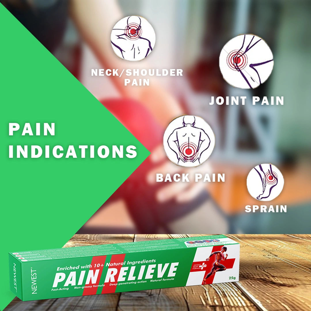 NEWEST PAIN RELIEF GEL WITH INSTANT RELIEF FORMULA 25G