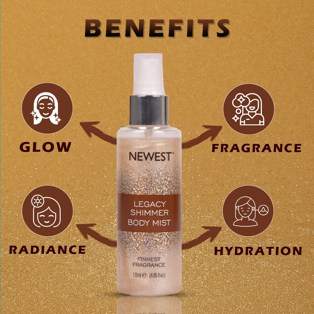 NEWEST LEGACY SHIMMER BODY MIST