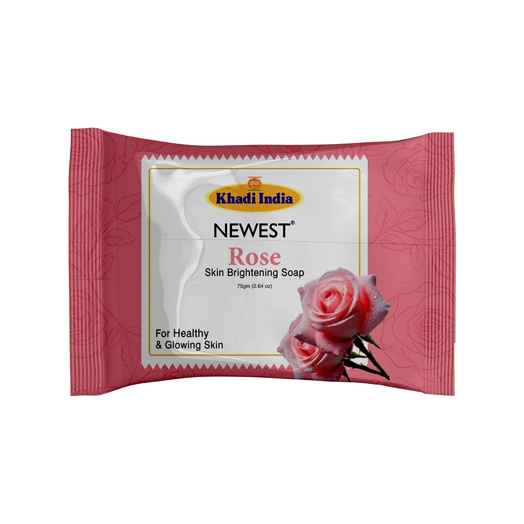 NEWEST ROSE SKIN BRIGHTENING SOAP 75GM