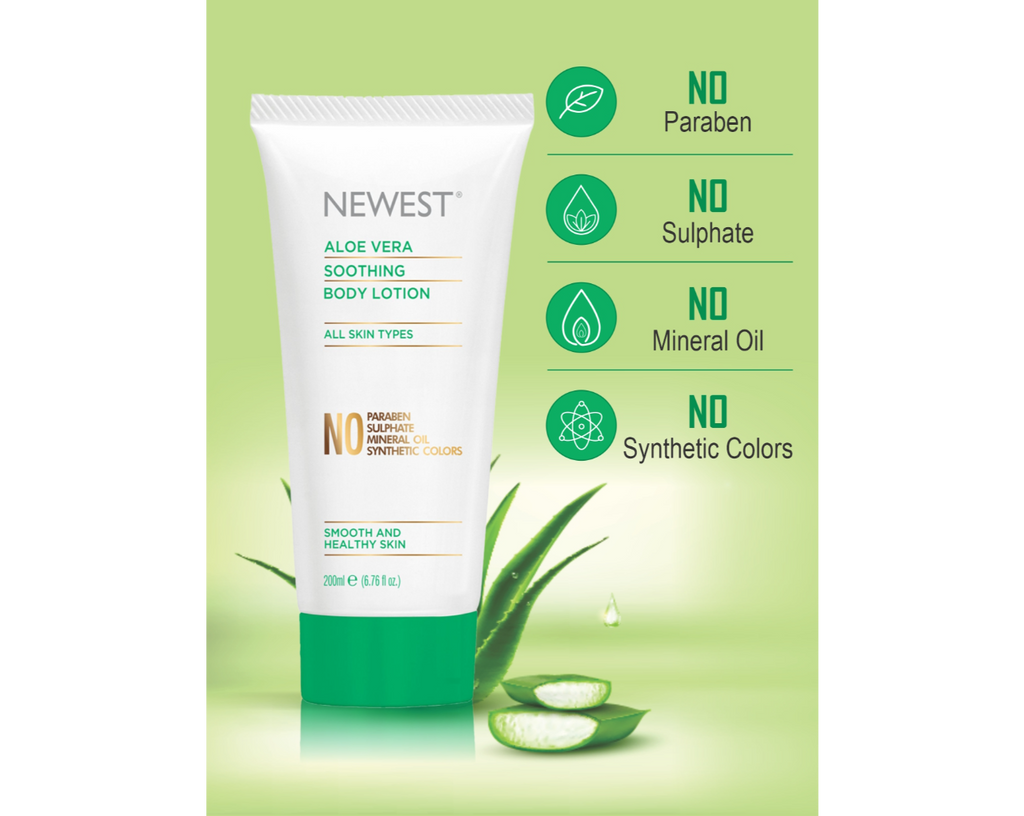 NEWEST ALOE VERA  BODY LOTION