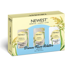 NEWEST BROWN RICE KIT | SHOWER GEL | SHAMPOO | LOTION