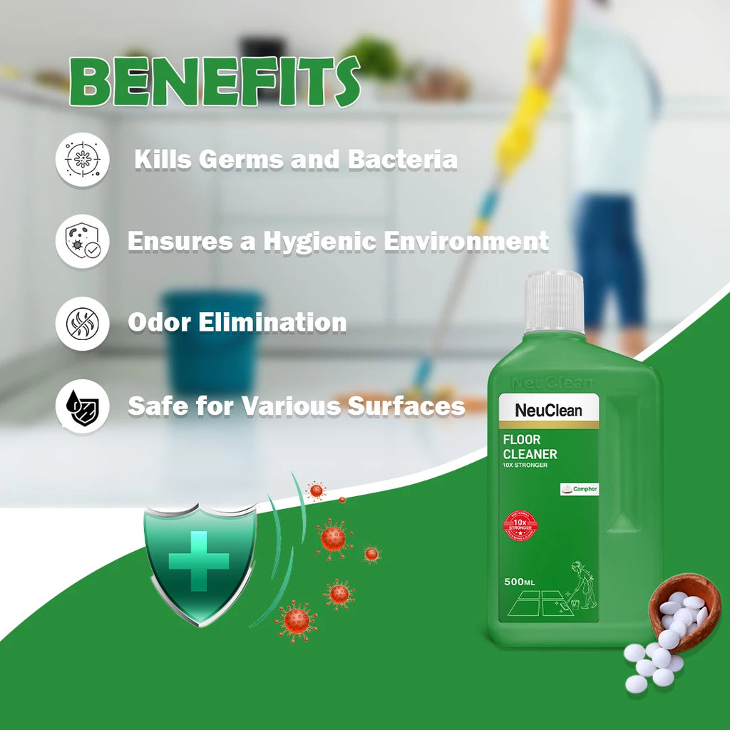 NEUCLEAN CAMPHOR FLOOR CLEANER (500ML)