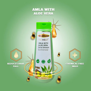 NEWEST AMLA WITH ALOE VERA HERBAL SHAMPOO 340ML