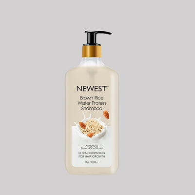 NEWEST BROWN RICE WATER PROTEIN SHAMPOO 200ML