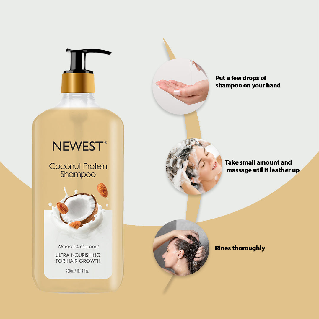 NEWEST COCONUT PROTEIN SHAMPOO 200ML