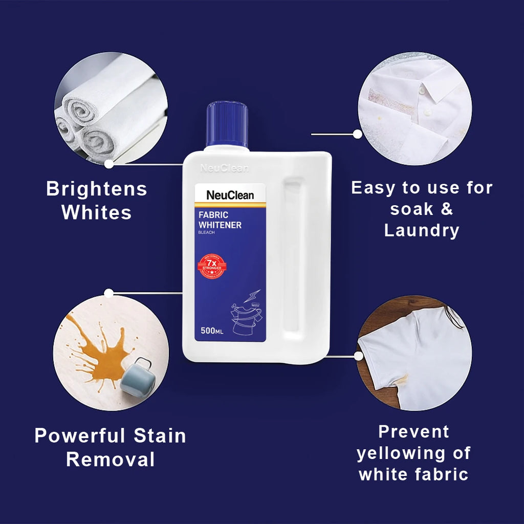 NEUCLEAN FABRIC WHITENER BLEACH (500ML)