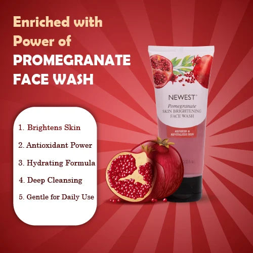NEWEST PROMEGRANATE FACE WASH 100ML