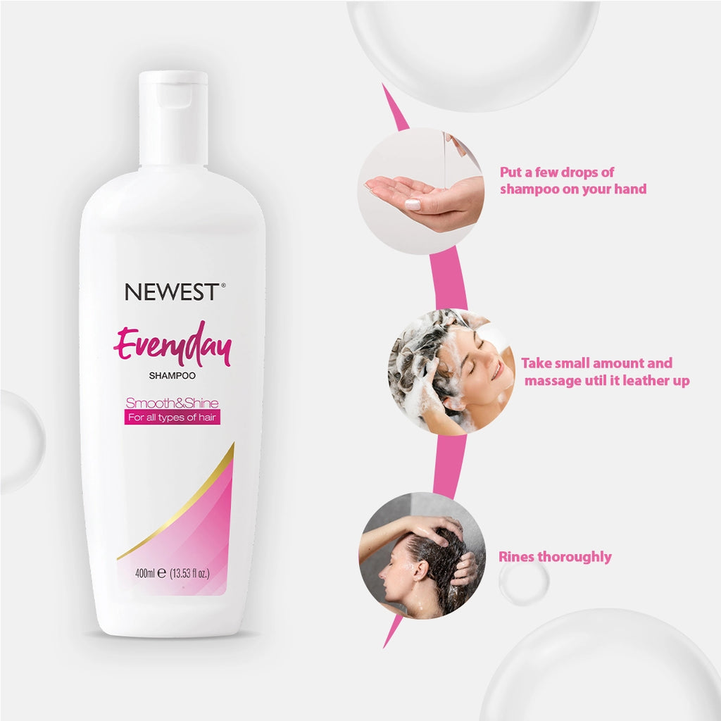 NEWEST EVERYDAY SHAMPOO SMOOTH & SHINE