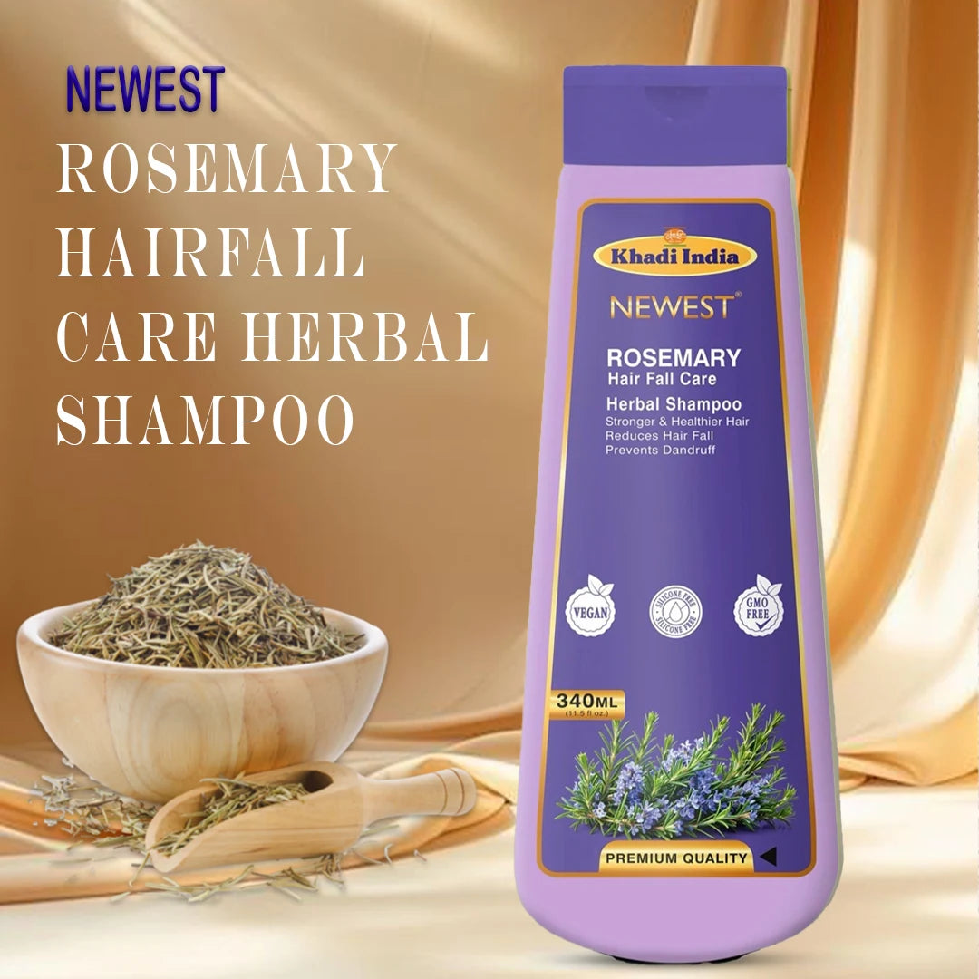NEWEST ROSEMARY HAIR FALL CARE HERBAL SHAMPOO 340ML